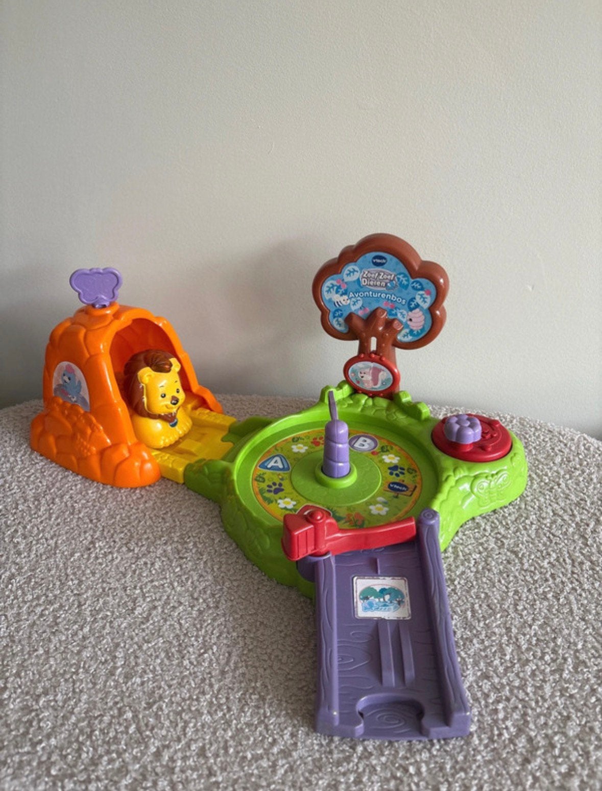 Vtech zoef zoef dieren avonturenbos met Luc de leeuw, Ophalen of Verzenden