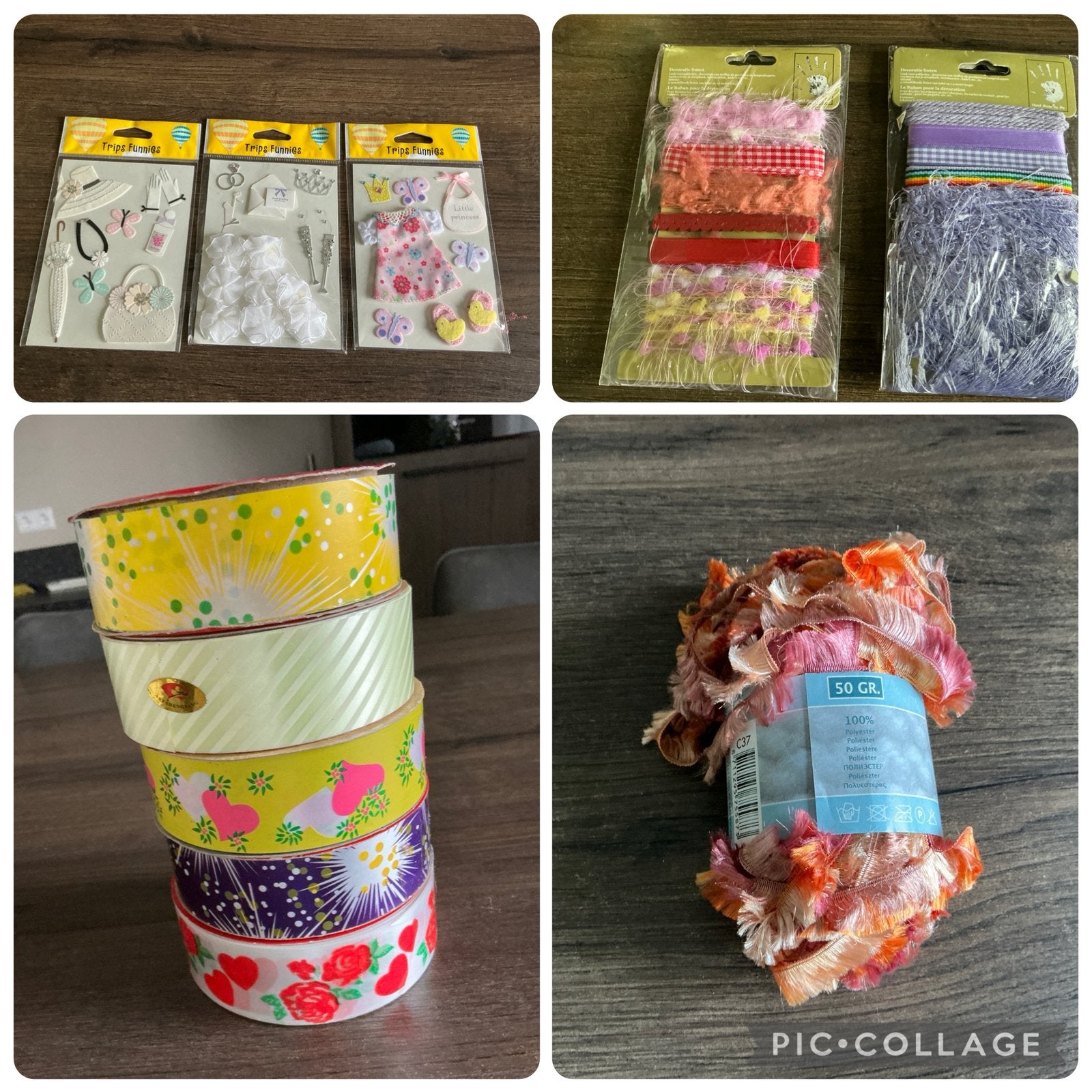 Diverse hobby artikelen - lintjes etc. - zie tekst/foto (KWF, Ophalen of Verzenden, Nieuw