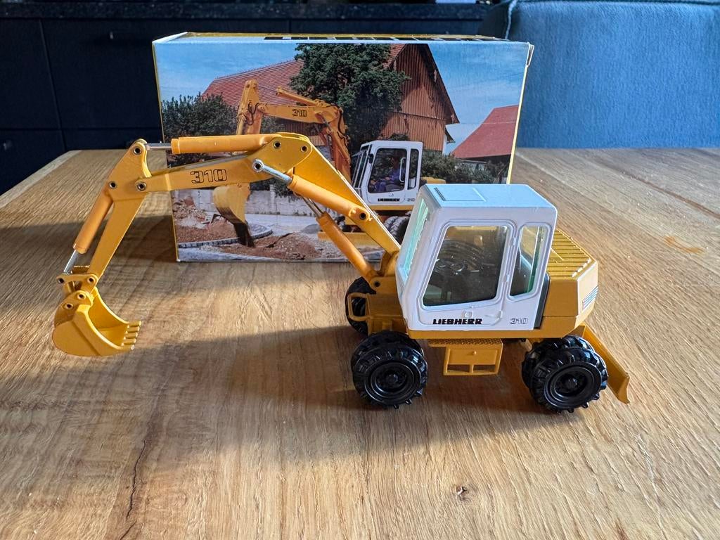 Conrad 1/50 2833 Liebherr A 310 hydraulische graafmachine, Hobby en Vrije tijd, Modelauto's | 1:50, Ophalen of Verzenden, Nieuw