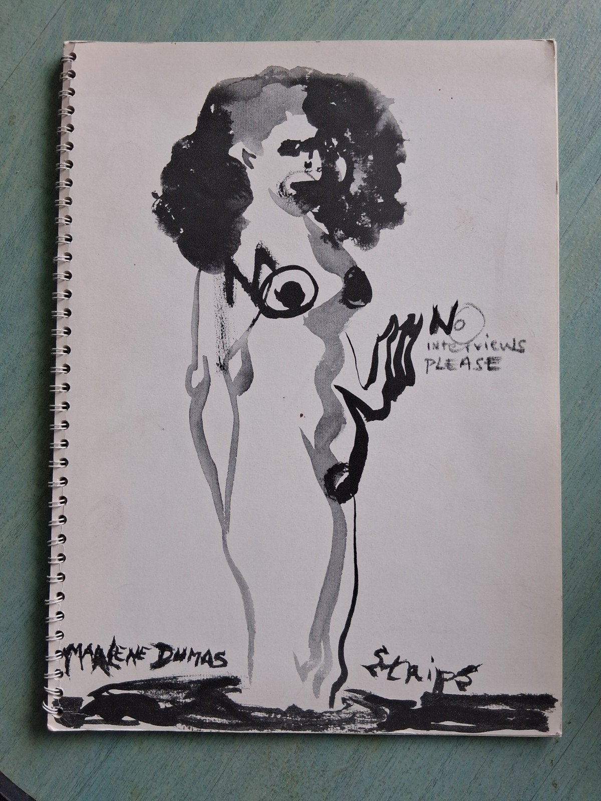 Marlene Dumas - No Interviews Please - Strips, Verzenden, Gelezen, Marlene Dumas