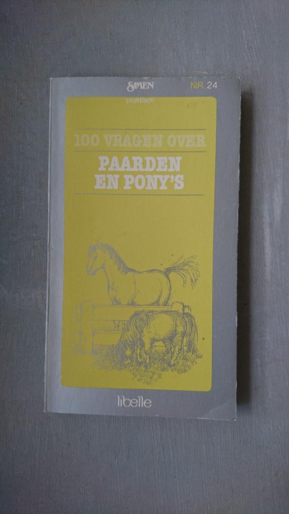 100 vragen over paarden en pony`s, Boeken, Dieren en Huisdieren, Ophalen of Verzenden, Gelezen, Paarden of Pony's
