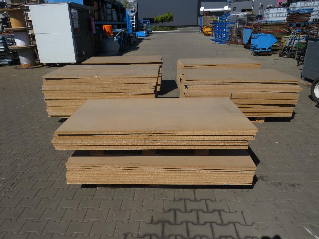 spaanplaat spaanplaten op 5 pallets 2 en 2,5cm dik, Ophalen, Gebruikt, 20 tot 50 mm, Zandhaarweg