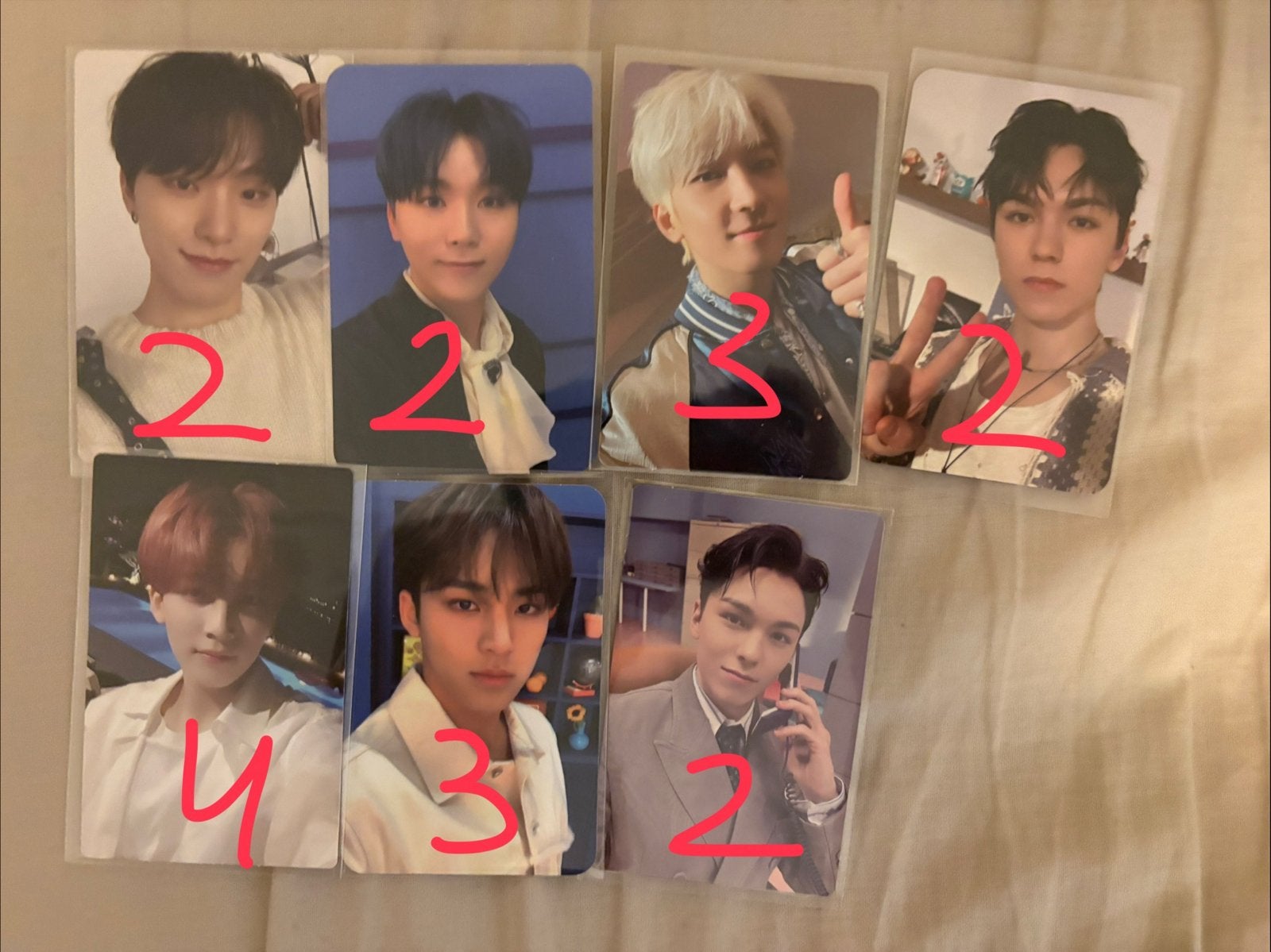(Bulk) Seventeen Kpop photocards, Ophalen of Verzenden, Zo goed als nieuw