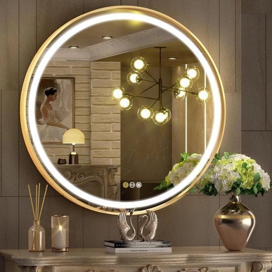 Badkamerspiegel - Spiegel - Spiegel met Verlichting - Smart, Corvance B.V., Verzenden, Nieuw, Corvancebol@gmail.com