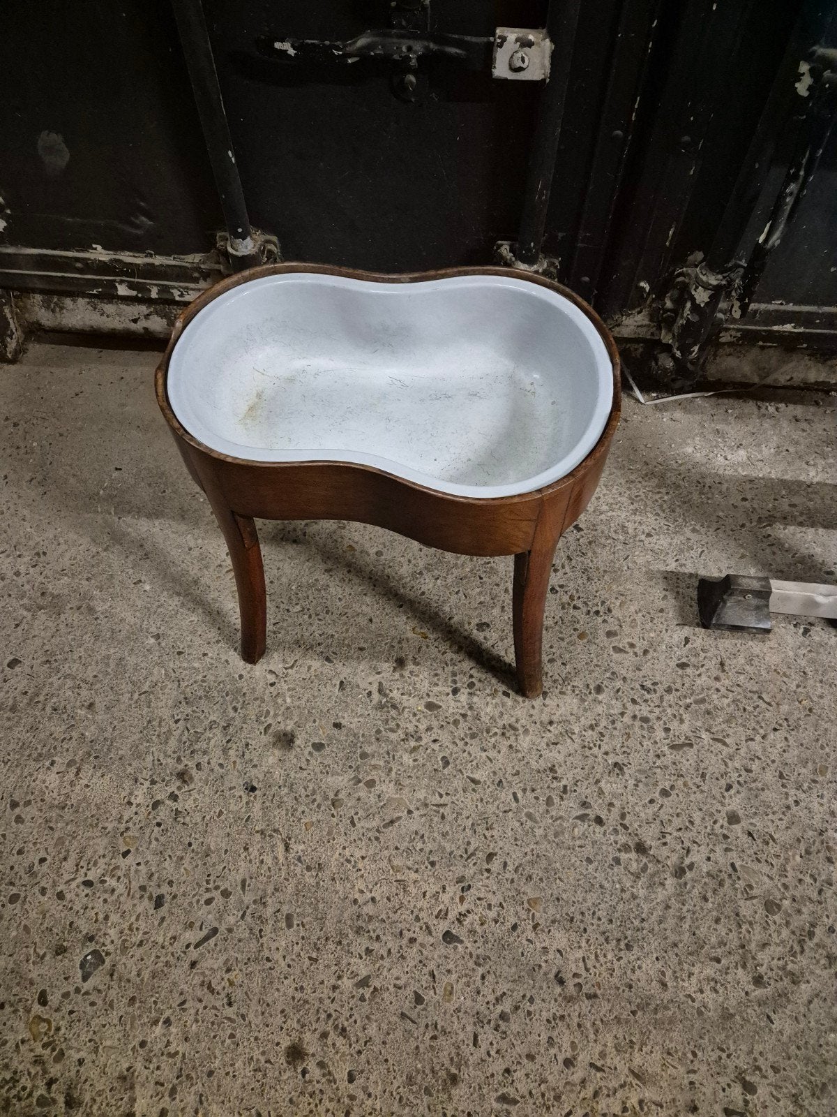 Frans bidet antiek, Ophalen of Verzenden, Rechthoekig, Minder dan 55 cm, 60 cm of meer