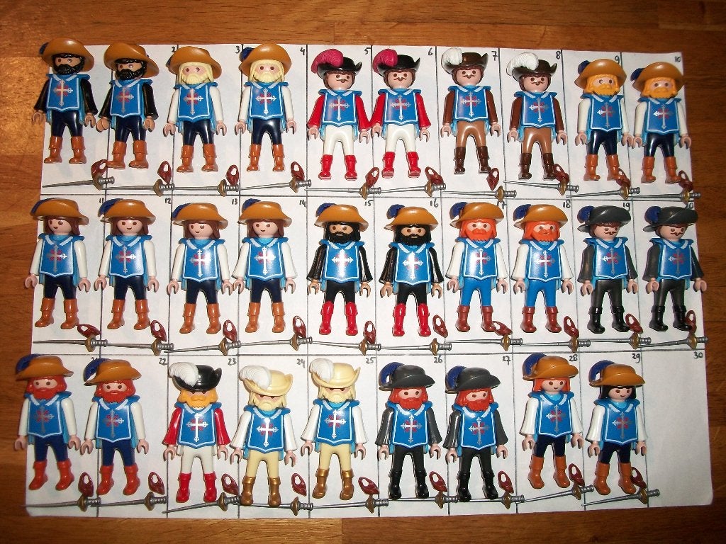 Musketier / musketiers / ridder, Ophalen of Verzenden, Nieuw, Complete set, Figuren