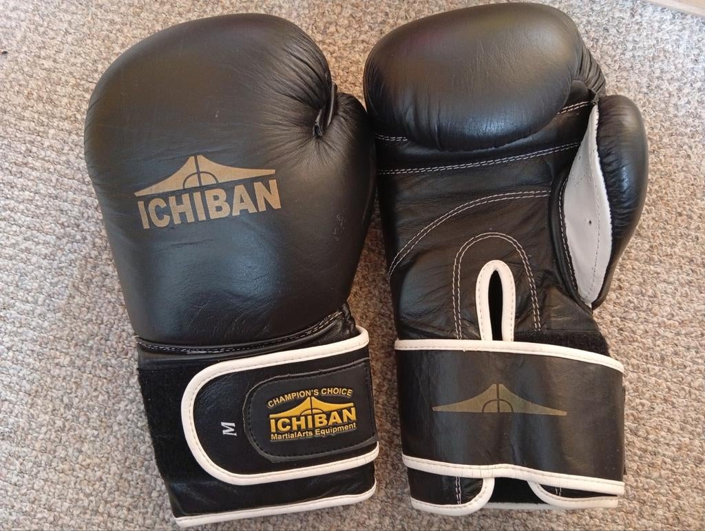 ICHIBAN Bokshandschoenen - Maat M - Zo goed als nieuw, Ophalen of Verzenden, Zo goed als nieuw, Bokshandschoenen