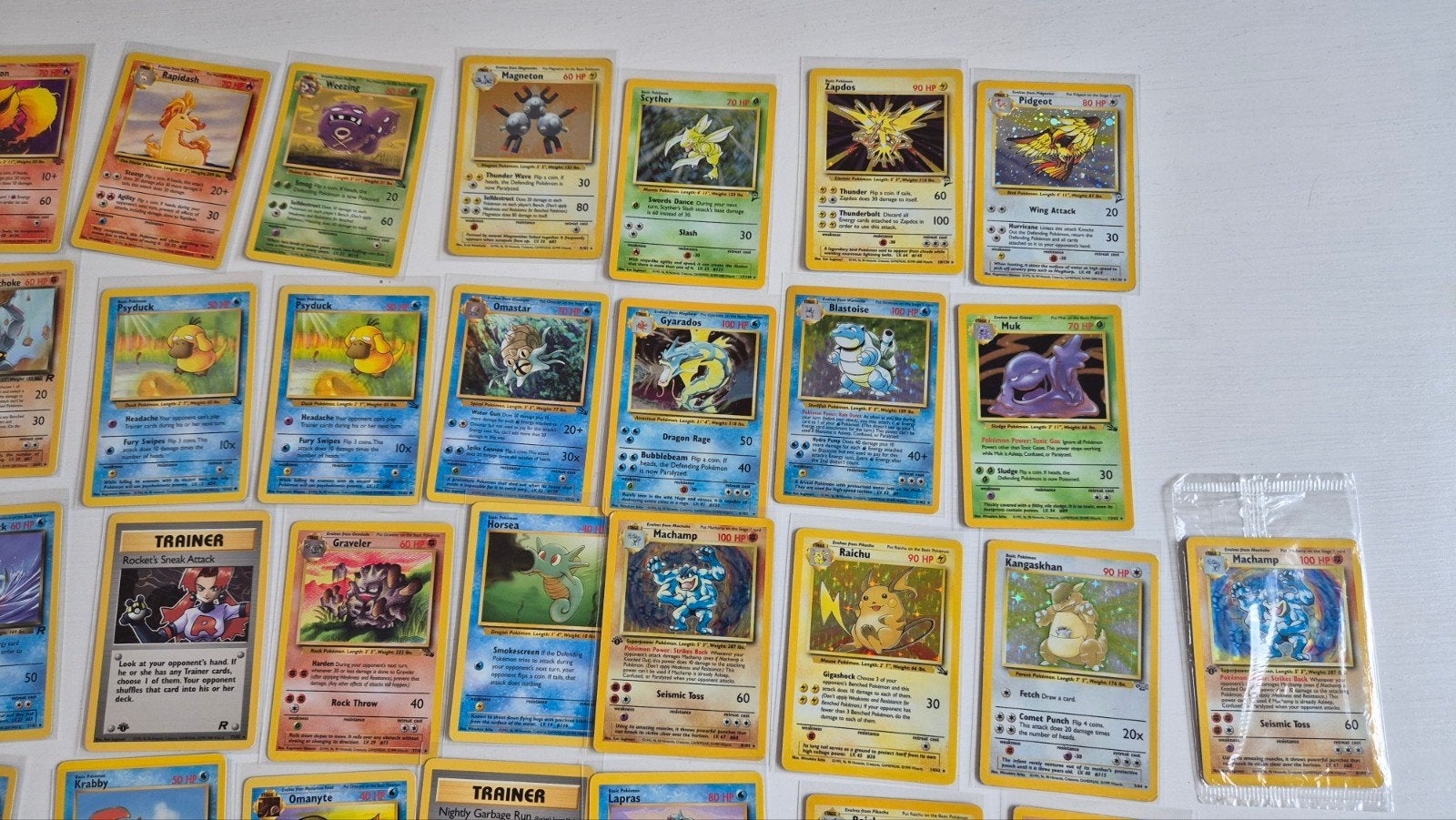 Vintage Pokémon Kaarten Collectie, Ophalen of Verzenden, Zo goed als nieuw
