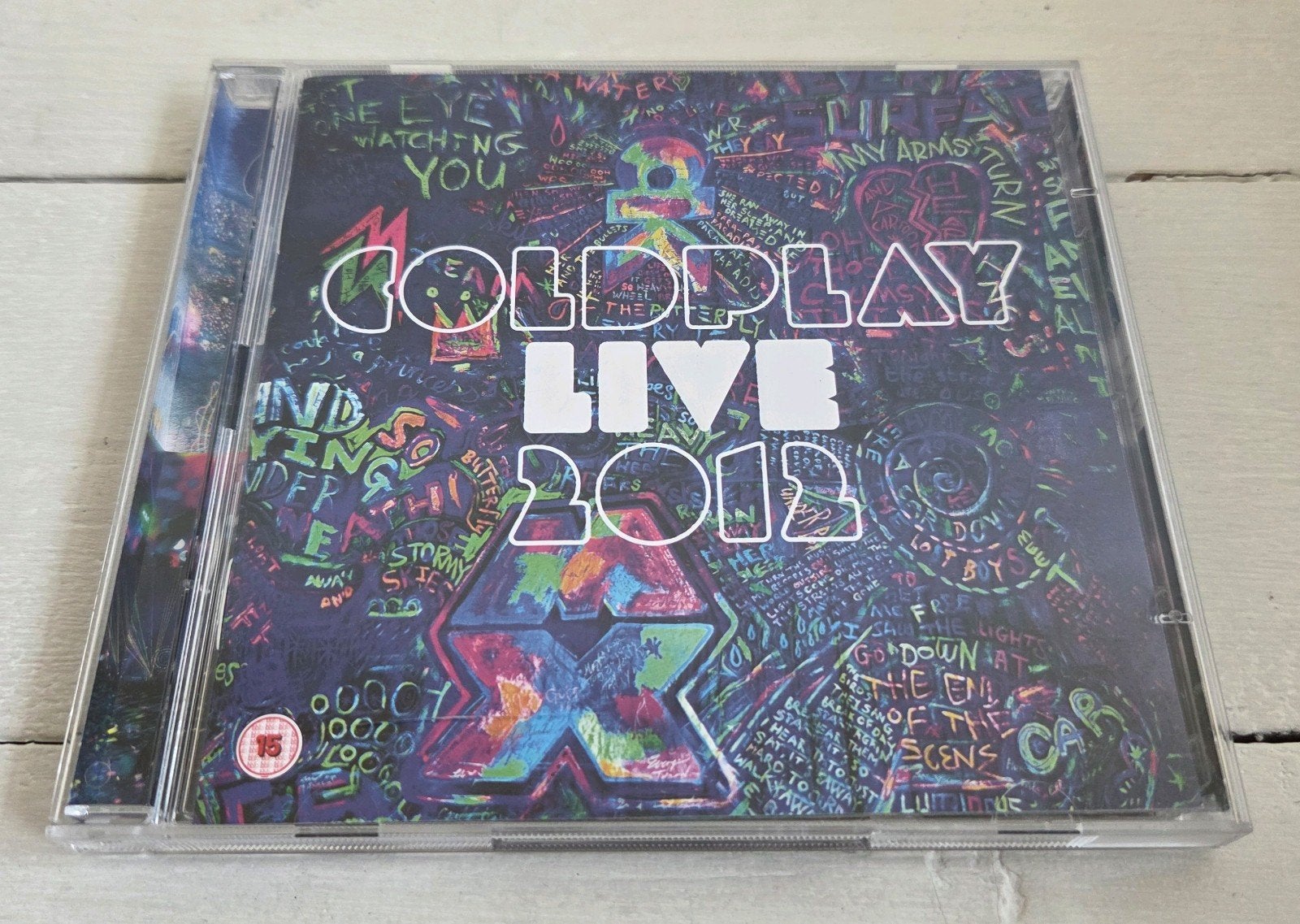 Coldplay Live 2012 CD/DVD - Pop/Rock Live Album, Cd's en Dvd's, Inclusief doosje, Pop, Ophalen of Verzenden, Zo goed als nieuw