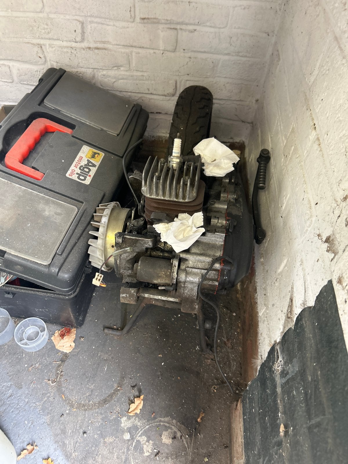 Yamaha Mint onderdelen - Blok, kappen, uitlaat en meer, Ophalen of Verzenden, Gebruikt, Blok, Yamaha