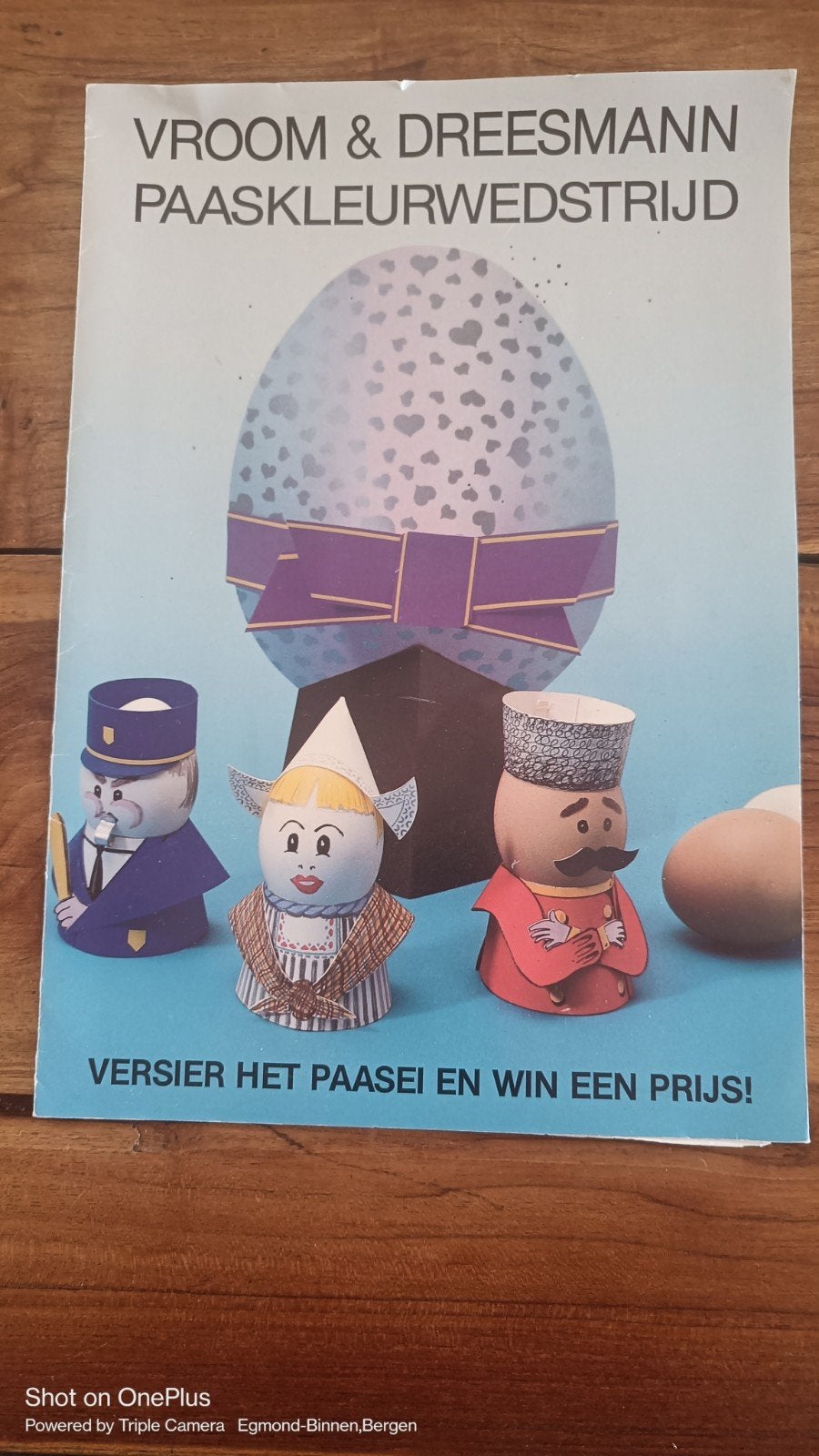 Vroom & Dreesmann Paaskleurwedstrijd (1989), Ophalen of Verzenden, Gebruikt