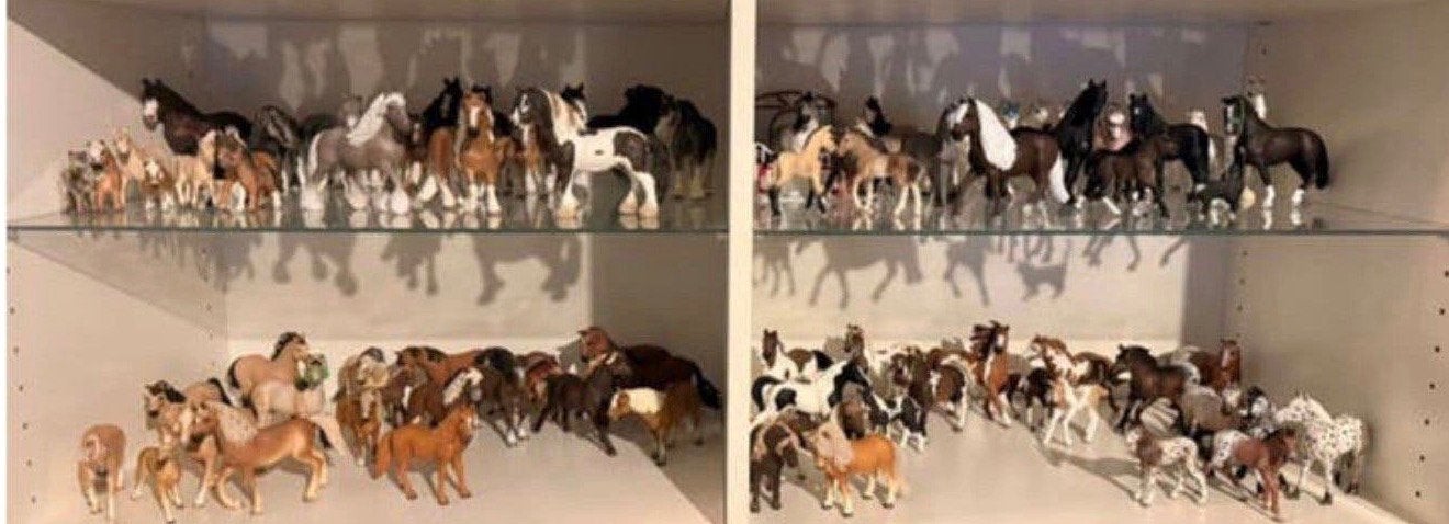 Schleich paarden te koop, Ophalen of Verzenden, Zo goed als nieuw