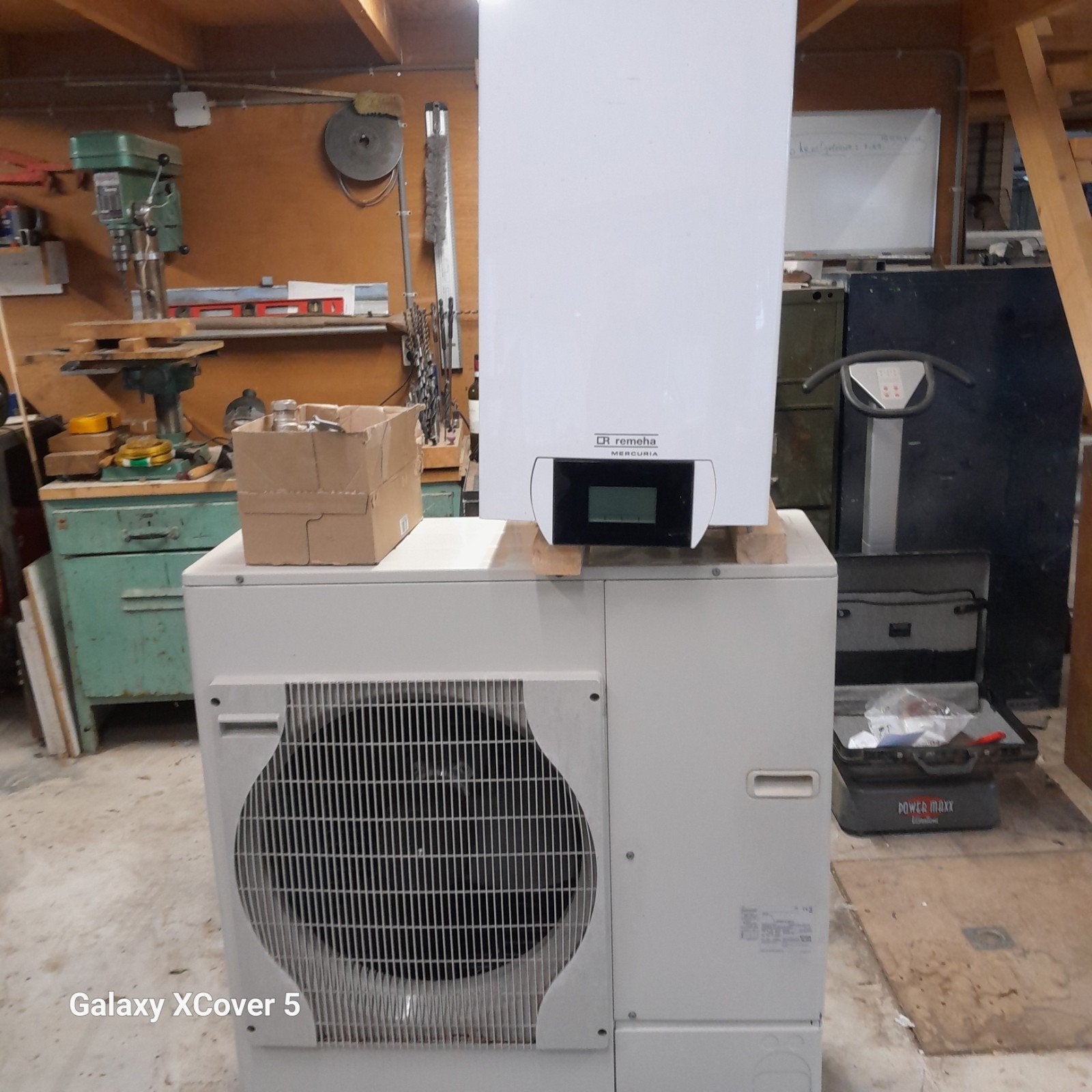 Remeha 8 kW warmtepomp - 3 jaar gebruikt, Ophalen of Verzenden