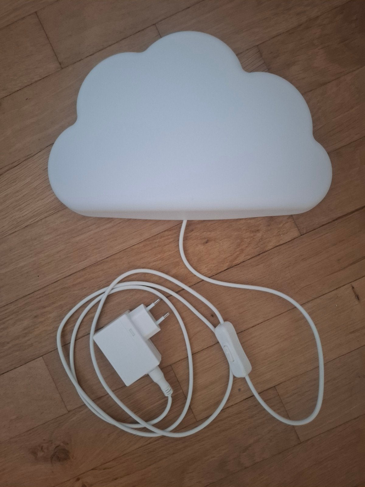 Upplyst lamp wolk Ikea, Ophalen of Verzenden, Zo goed als nieuw, Wit, IKEA