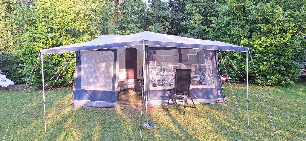 voortent dorema met luifel, Ophalen, Gebruikt, Ten Cate All Season 200g/m2, Dorema