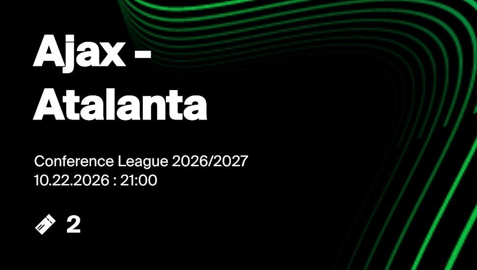AJAX - atlanta Fside, Eén persoon