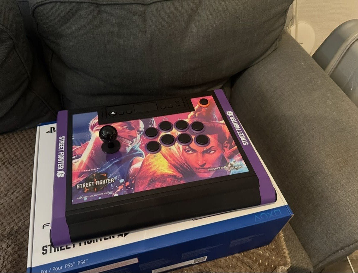 Hori streetfighter 6 arcade stick ps5, Spelcomputers en Games, Spelcomputers | Sony PlayStation Consoles | Accessoires, Ophalen of Verzenden