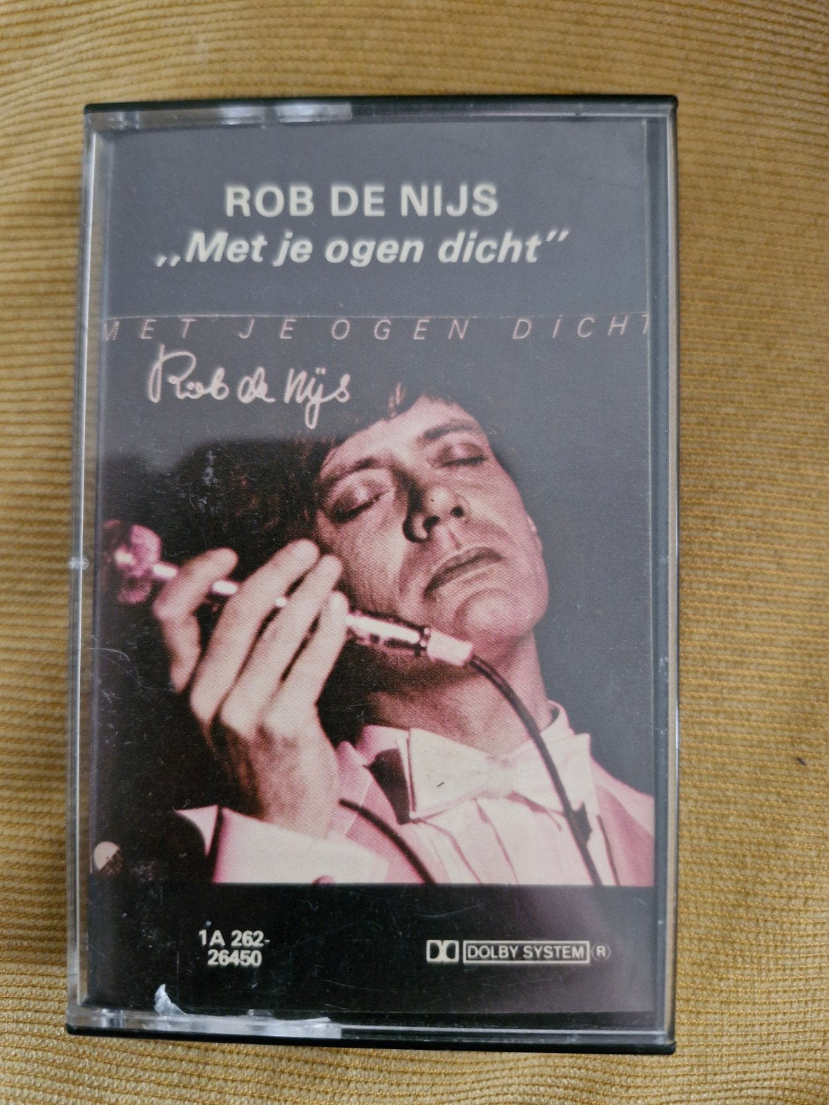 Rob de Nijs - Met je ogen dicht (Cassettebandje), Cd's en Dvd's, Gebruikt, 1 bandje, Ophalen of Verzenden, Voorbespeeld
