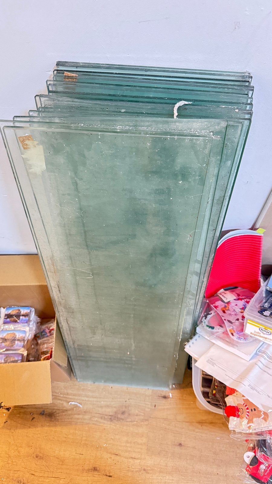 Tweede hand glas, Doe-het-zelf en Verbouw, Glas en Ramen, Gebruikt, Minder dan 80 cm, 80 tot 120 cm, Ophalen of Verzenden
