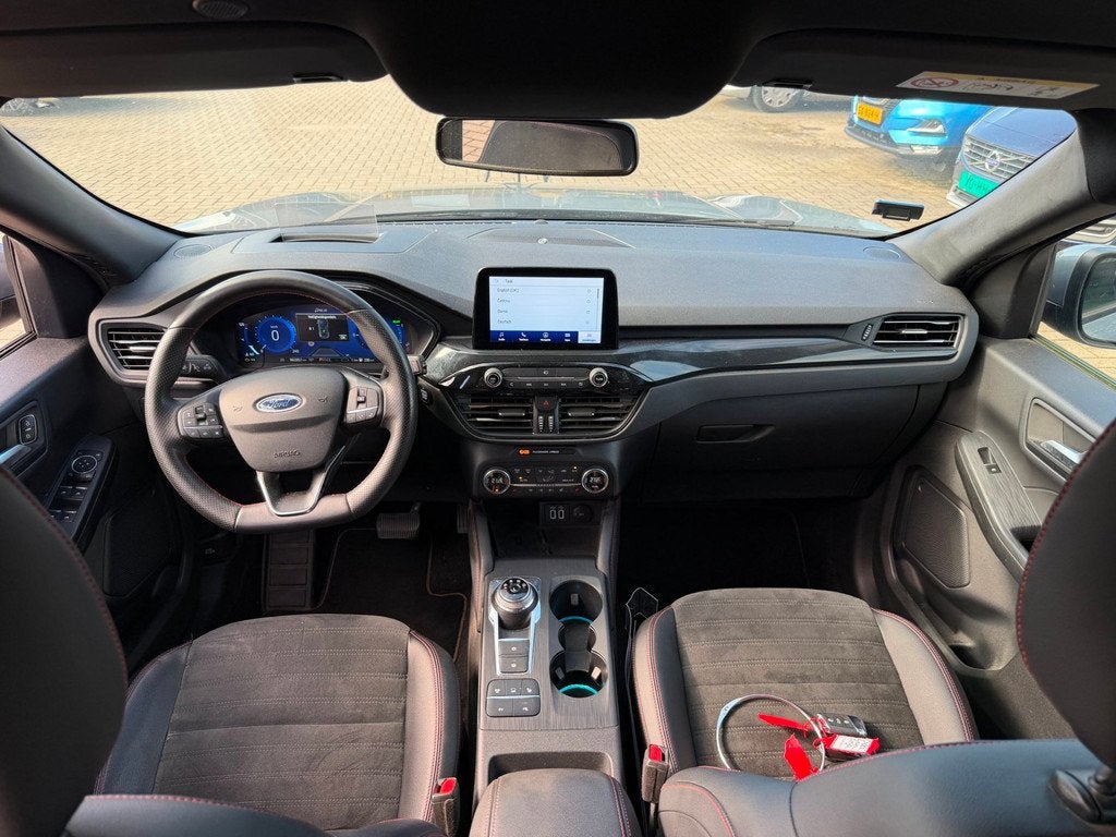 Ford Kuga 2.5 PHEV ST-Line X I HuD I B&O I ACC I Lane-Assist, Auto's, Ford, Gebruikt, Zwart, 4 cilinders, Bedrijf