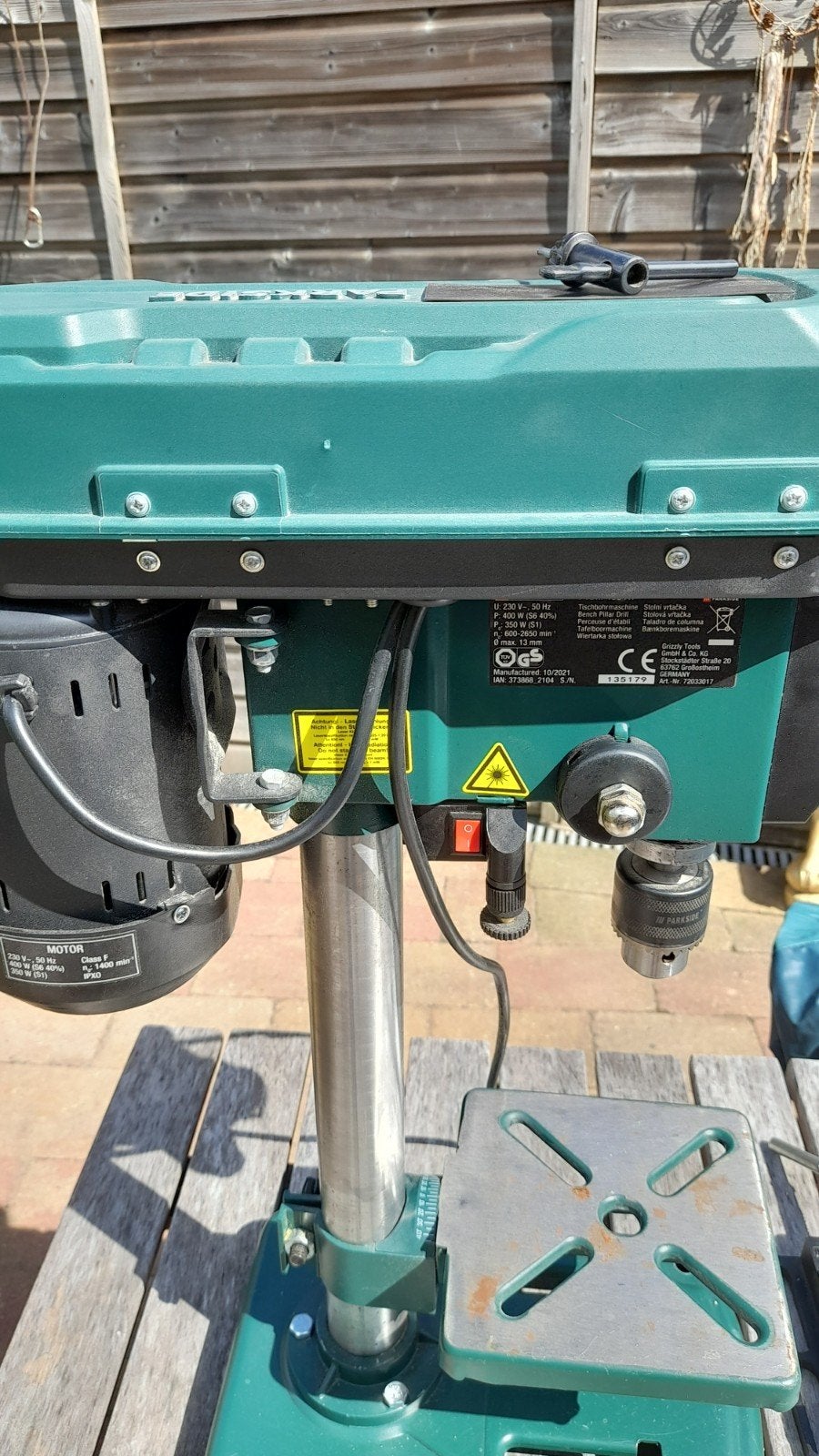 Kolomboormachine, Ophalen, Zo goed als nieuw, Kolomboormachine, Variabele snelheid