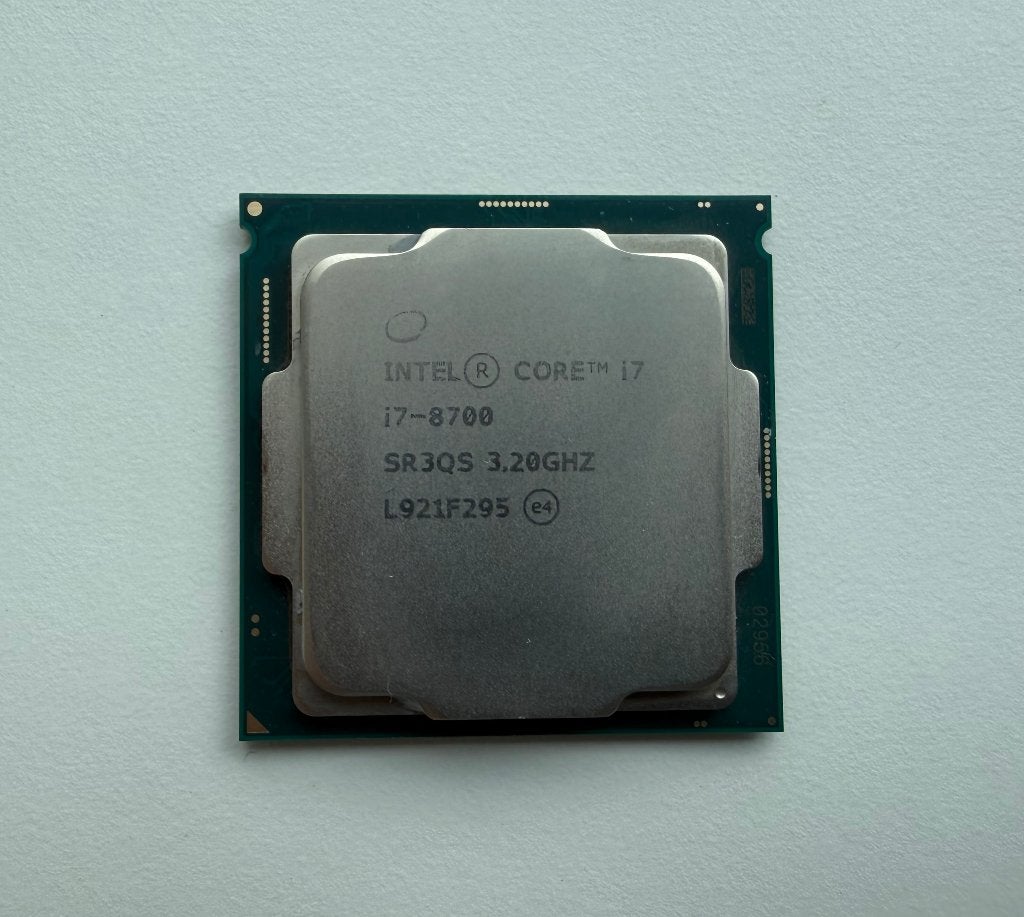 Intel Core i7‑8700 Processor – 6 Cores / 12 Threads – 3.2GHz, Computers en Software, Processors, Gebruikt, 6-core, 3 tot 4 Ghz