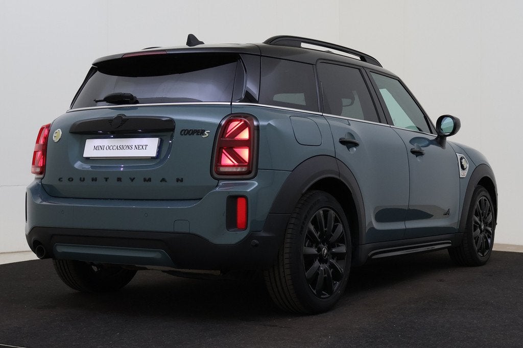 MINI Countryman Cooper S E ALL4 Essence / Panoramadak / Comf, Auto's, Mini, Gebruikt, Zwart, Met garantie (alle), Leder en Stof
