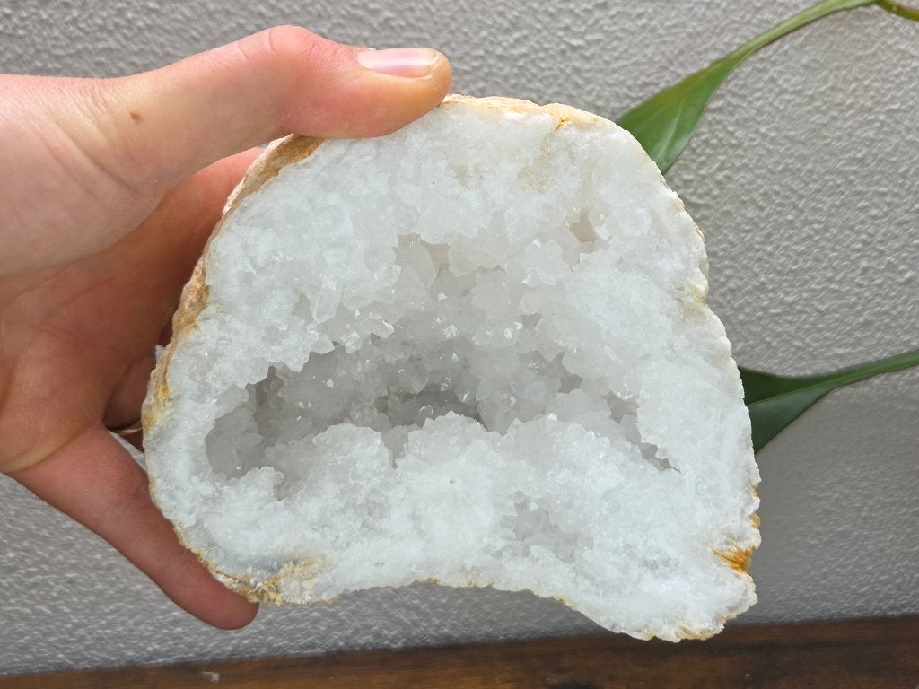 Kwarts geode Marokko, Ophalen of Verzenden, Mineraal