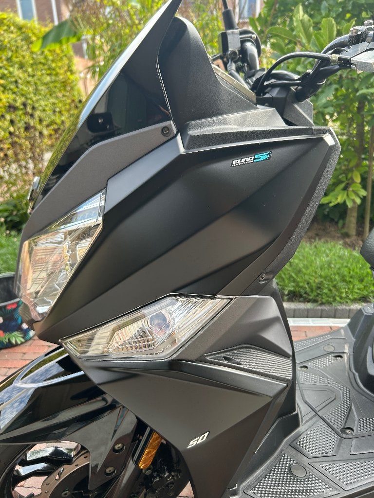 Foto 6 van Sym jet 14 - 50cc geel kenteken 45 km/h