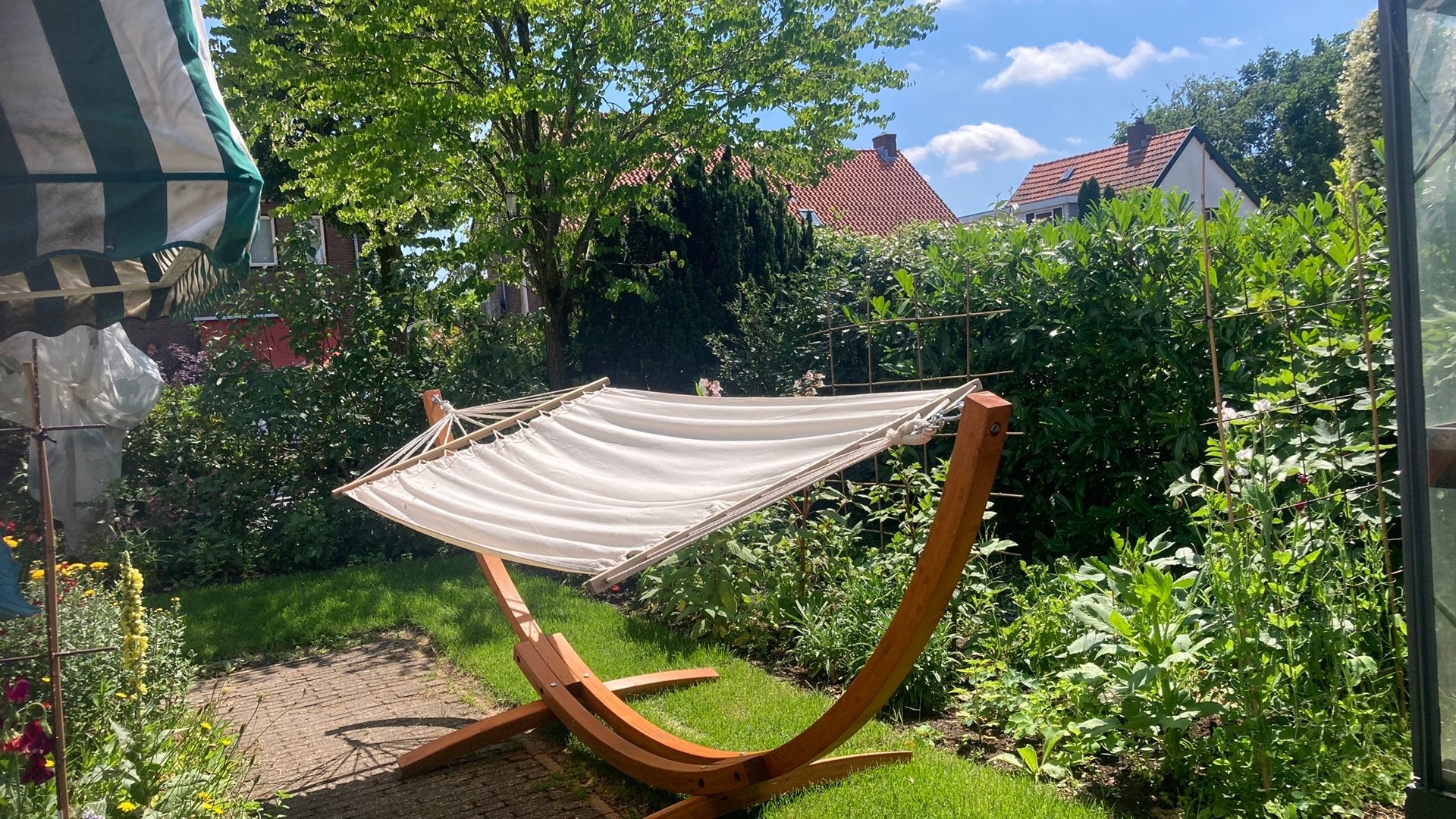 Hangmat, Ophalen of Verzenden, Zo goed als nieuw