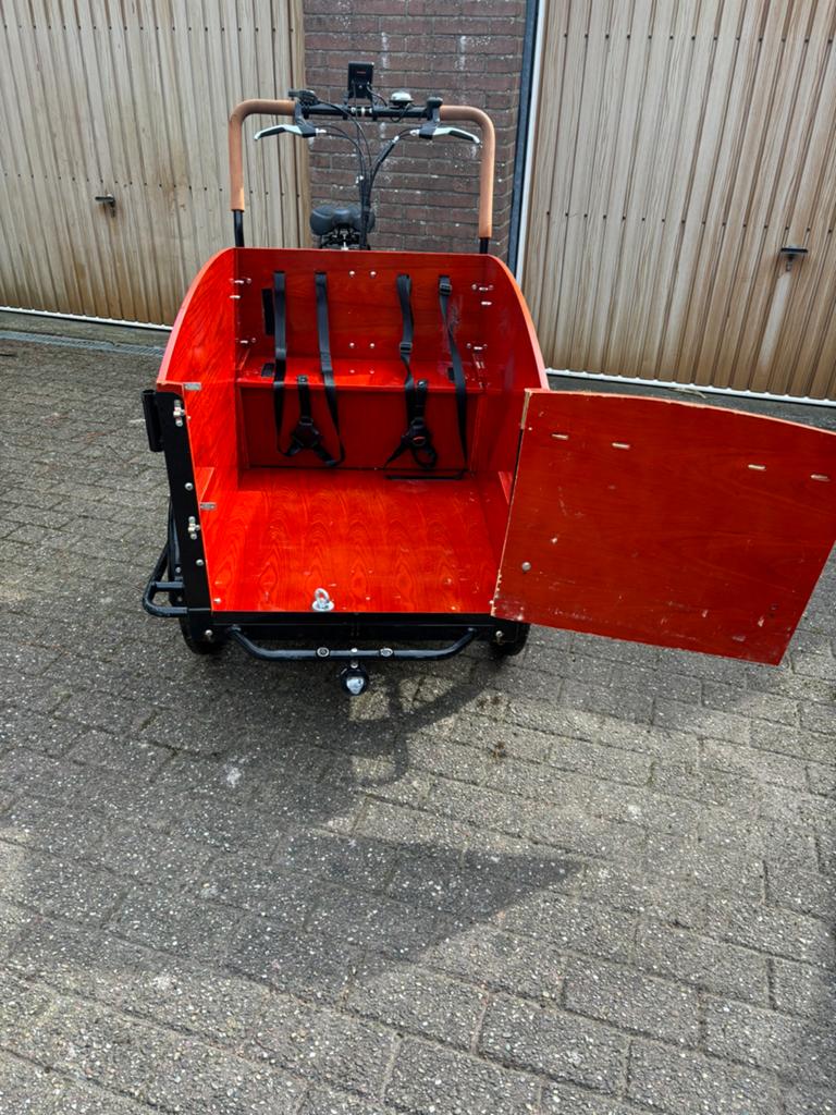 Elektrische bakfiets voor hond, Fietsen en Brommers, Fietsen | Bakfietsen, Ophalen of Verzenden, Zo goed als nieuw, 4 kinderen of meer