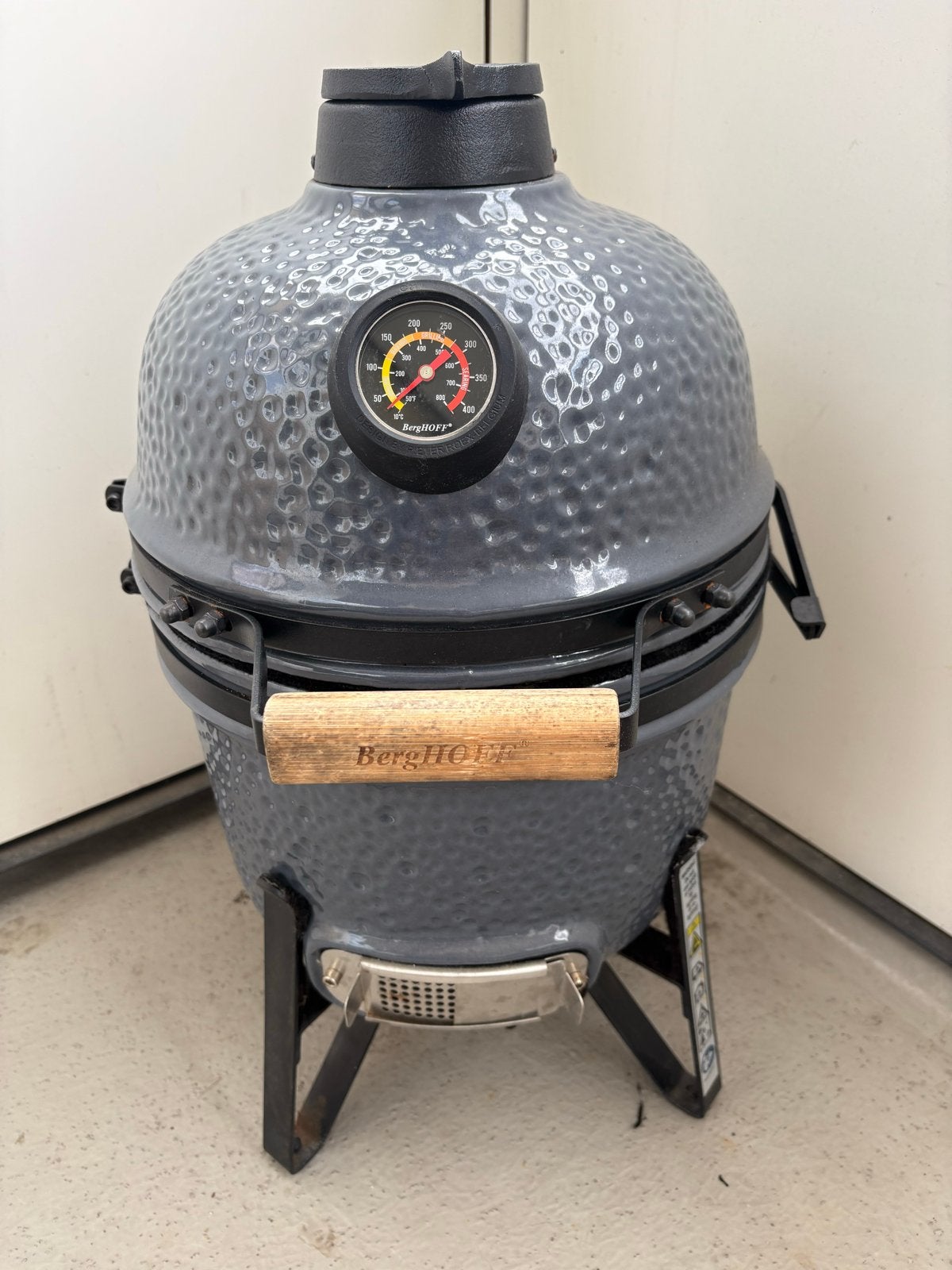 BergHOFF Kamado BBQ - 33 cm grilloppervlak, Ophalen, Gebruikt