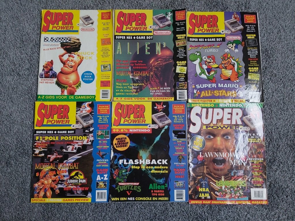 Te koop gevraagd: Super Power tijdschriften, Ophalen of Verzenden, Zo goed als nieuw, Overige typen