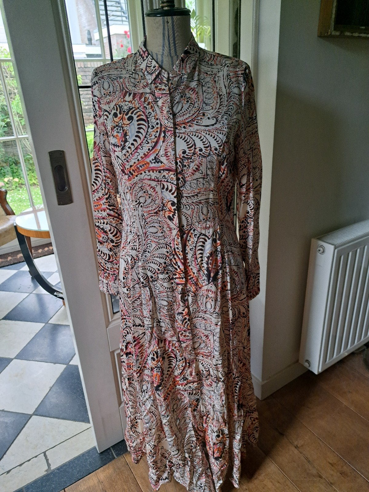 zomerse lange jurk River Riverwoods 38 nieuw met kaartje, Maat 38/40 (M), Overige kleuren, Verzenden, River Woods