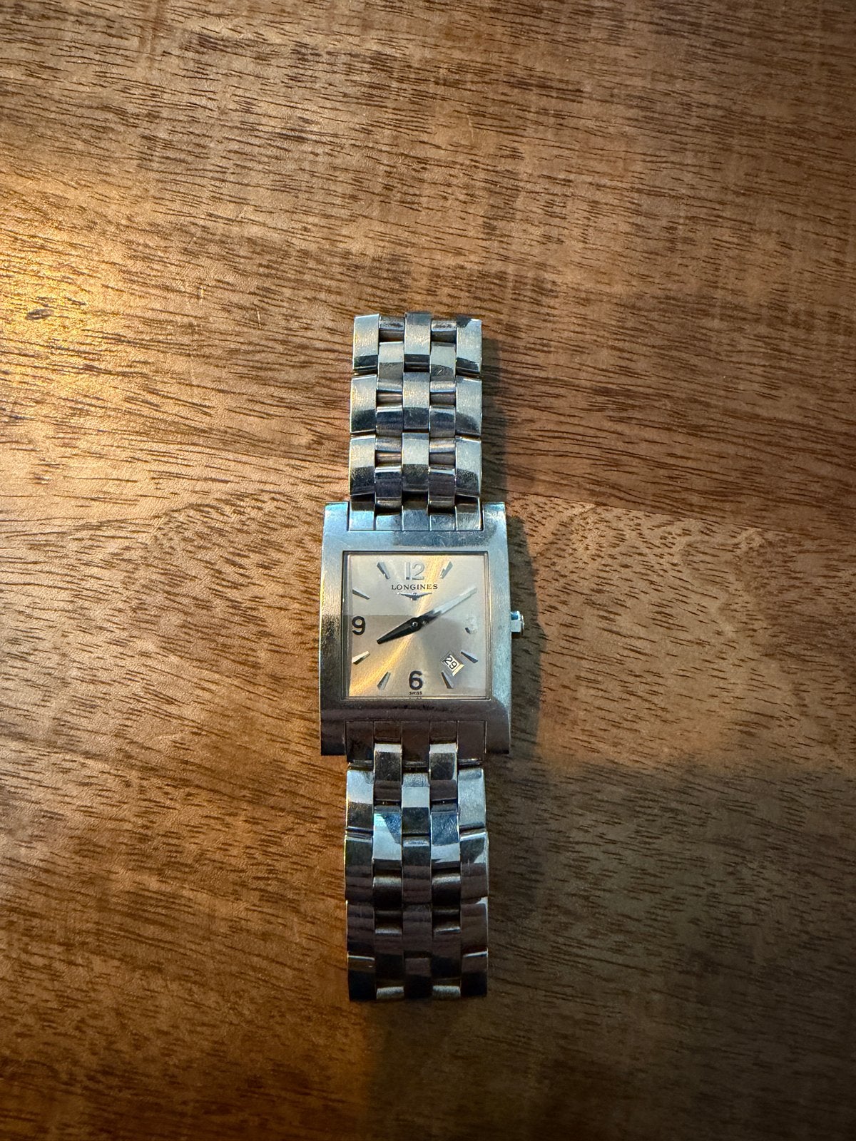 Longines L5.665.4, Sieraden, Tassen en Uiterlijk, Horloges | Dames, Overige merken, Gebruikt, Staal, Polshorloge