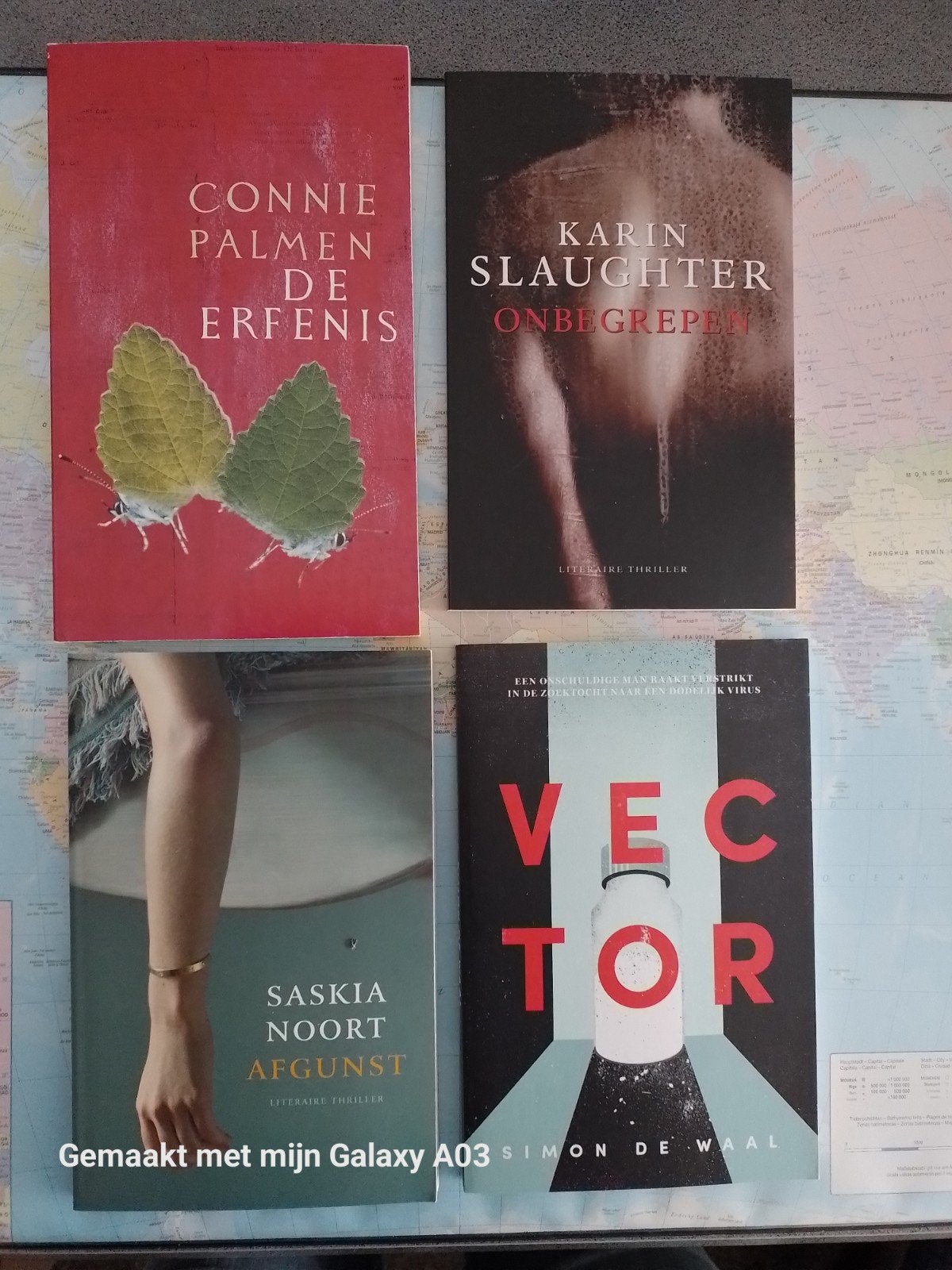 Thriller boekenpakket: Karin Slaughter, Saskia Noort e.a., Ophalen of Verzenden, Gelezen, Karin Slaughter, Saskia Noort, Connie Palmen, Simon de Waal