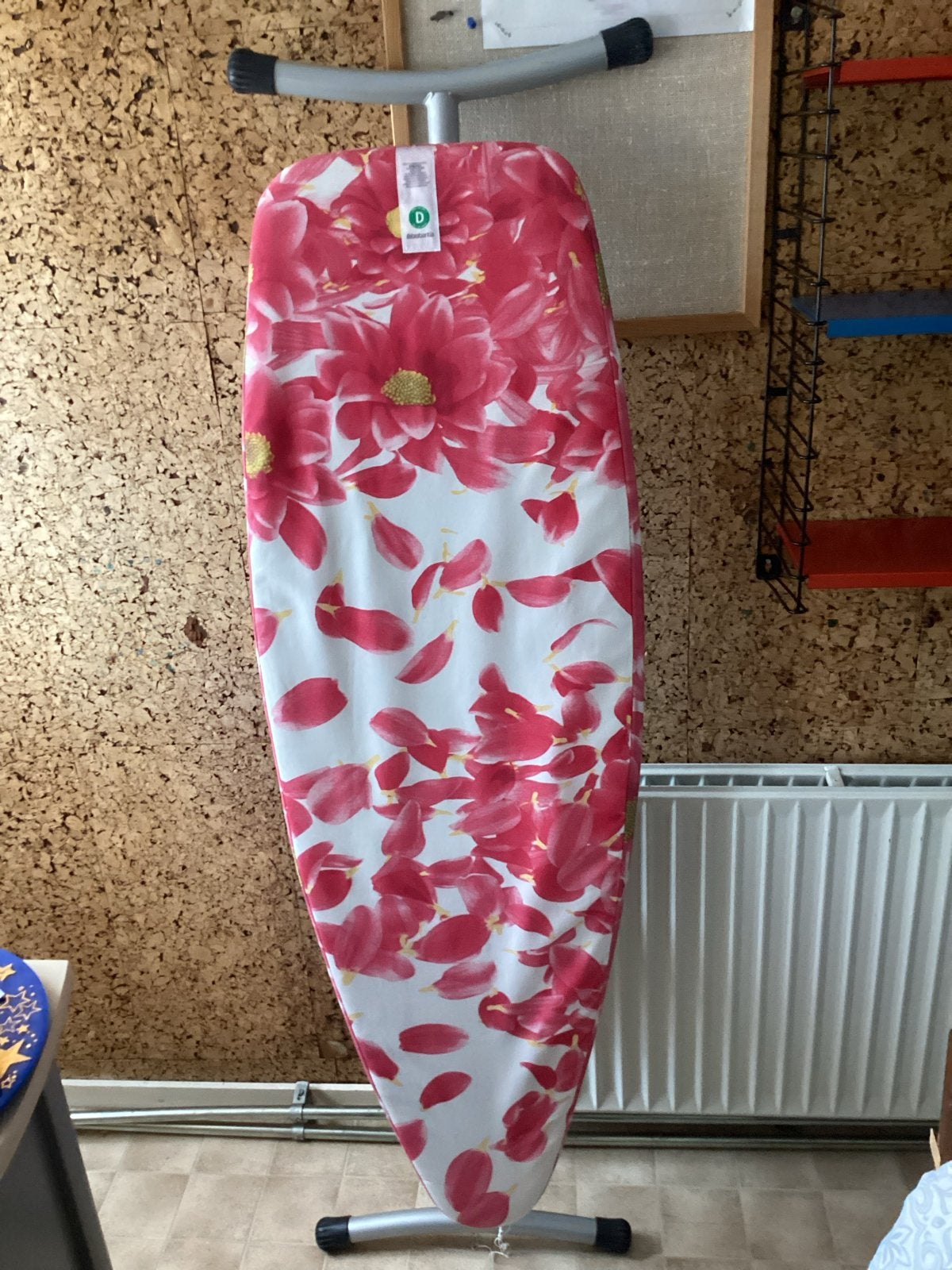 Brabantia Strijkplank met fleurige cover, Ophalen, Zo goed als nieuw