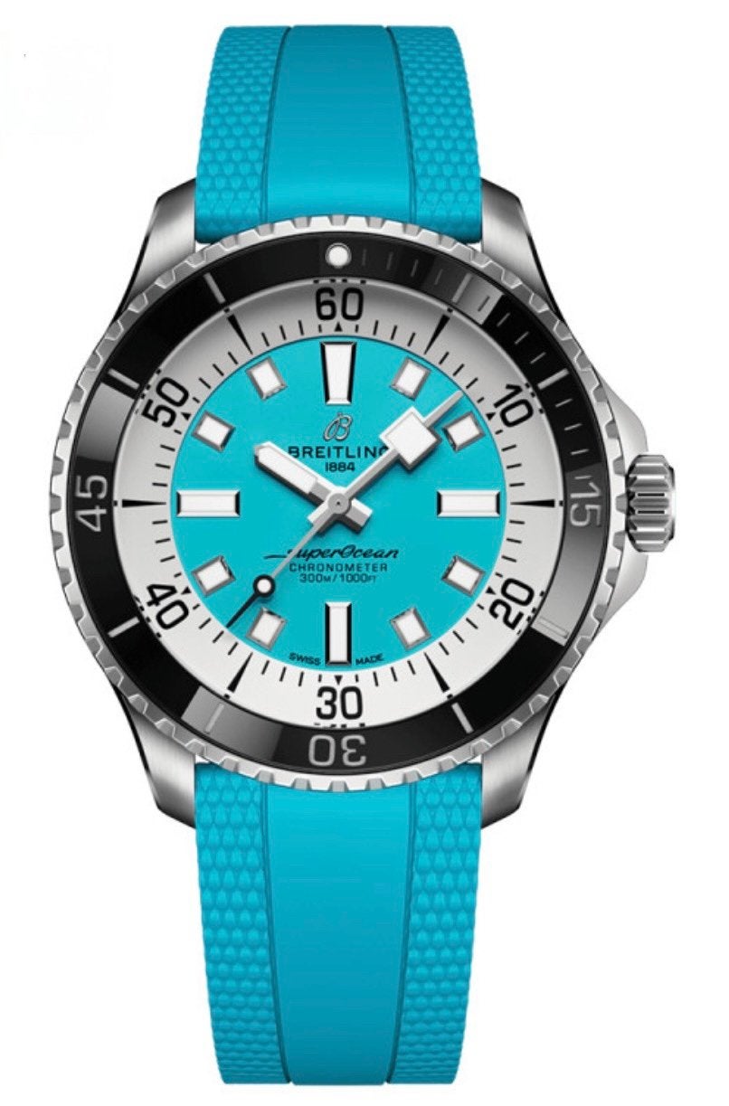 Breitling Superocean Full set + nieuwe watchwinder, Ophalen of Verzenden, Zo goed als nieuw, Breitling