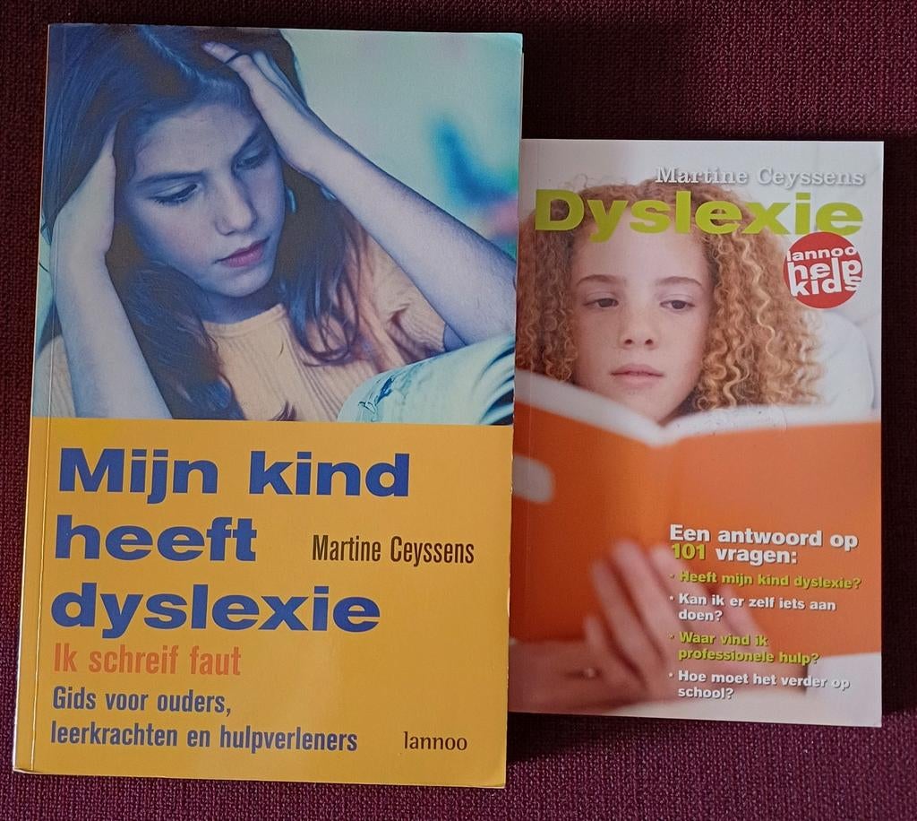 2x boek over dyslexie, Boeken, Ophalen, Zo goed als nieuw, Zwangerschap en Bevalling