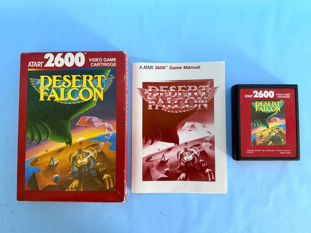 Desert Falcon (Atari 2600), Gebruikt, 1 speler, Ophalen of Verzenden, Atari 2600