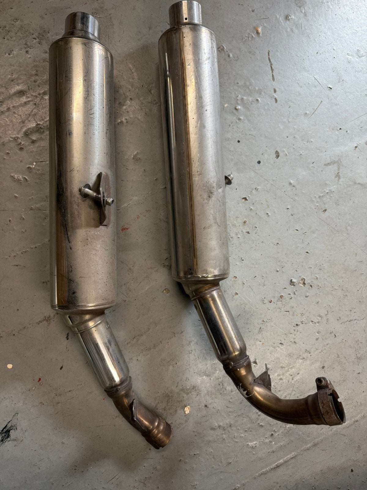 Originele Uitlaten Honda Fire Storm 97, Motoren, Onderdelen | Honda, Ophalen of Verzenden