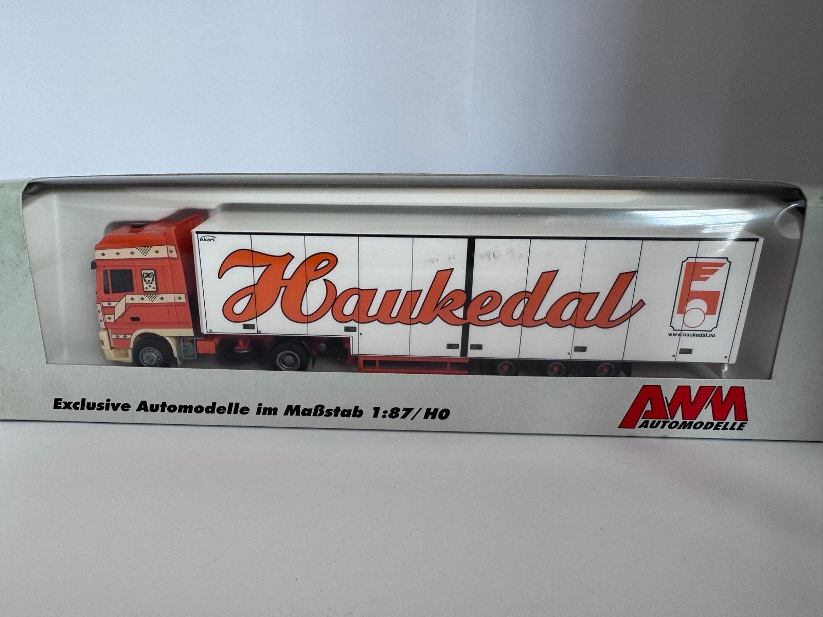 AWM Exclusive Automodelle DAF95X Haukedaal vrachtwagen, Ophalen of Verzenden, Nieuw, Bus of Vrachtwagen, Overige merken