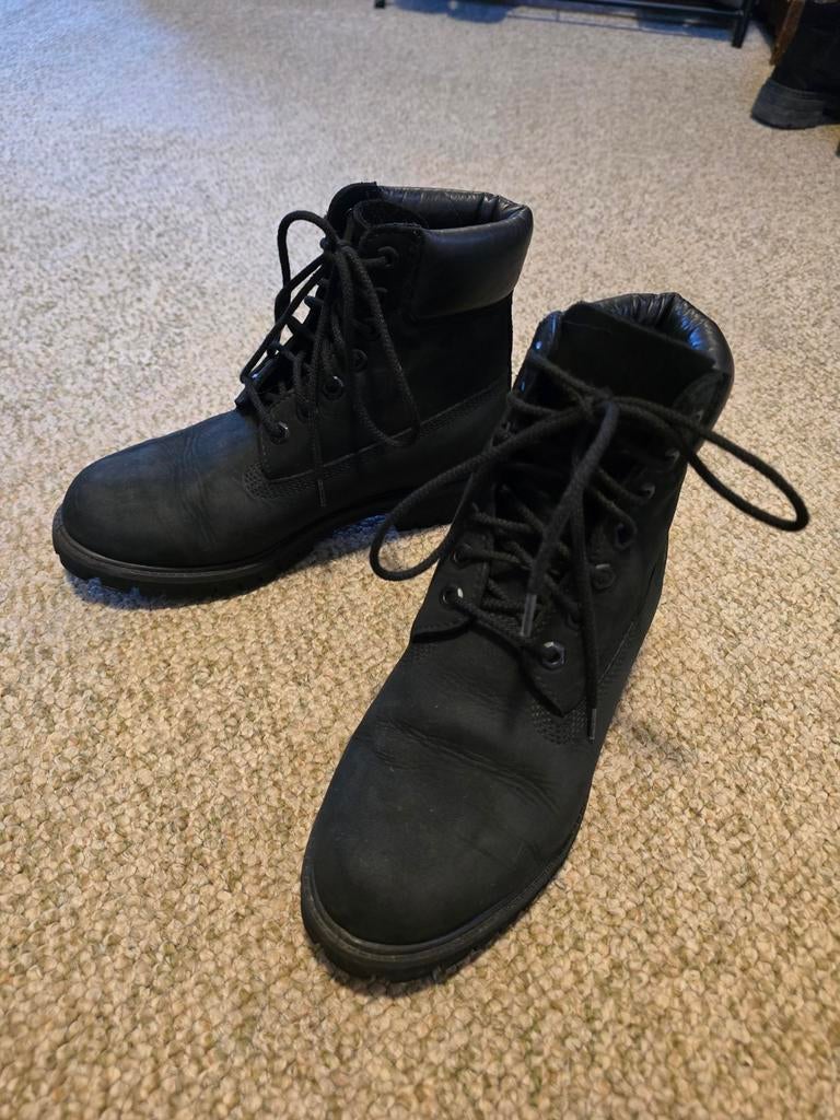 Timberland heren boots - Zwart - Maat 40 - Zo goed als nieuw, Boots, Ophalen of Verzenden, Zo goed als nieuw, Timberland