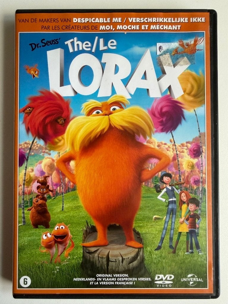 De Lorax en het Verdwenen Bos (2012) DVD | Actie 5=4, Alle leeftijden, Ophalen of Verzenden, Zo goed als nieuw, Europees