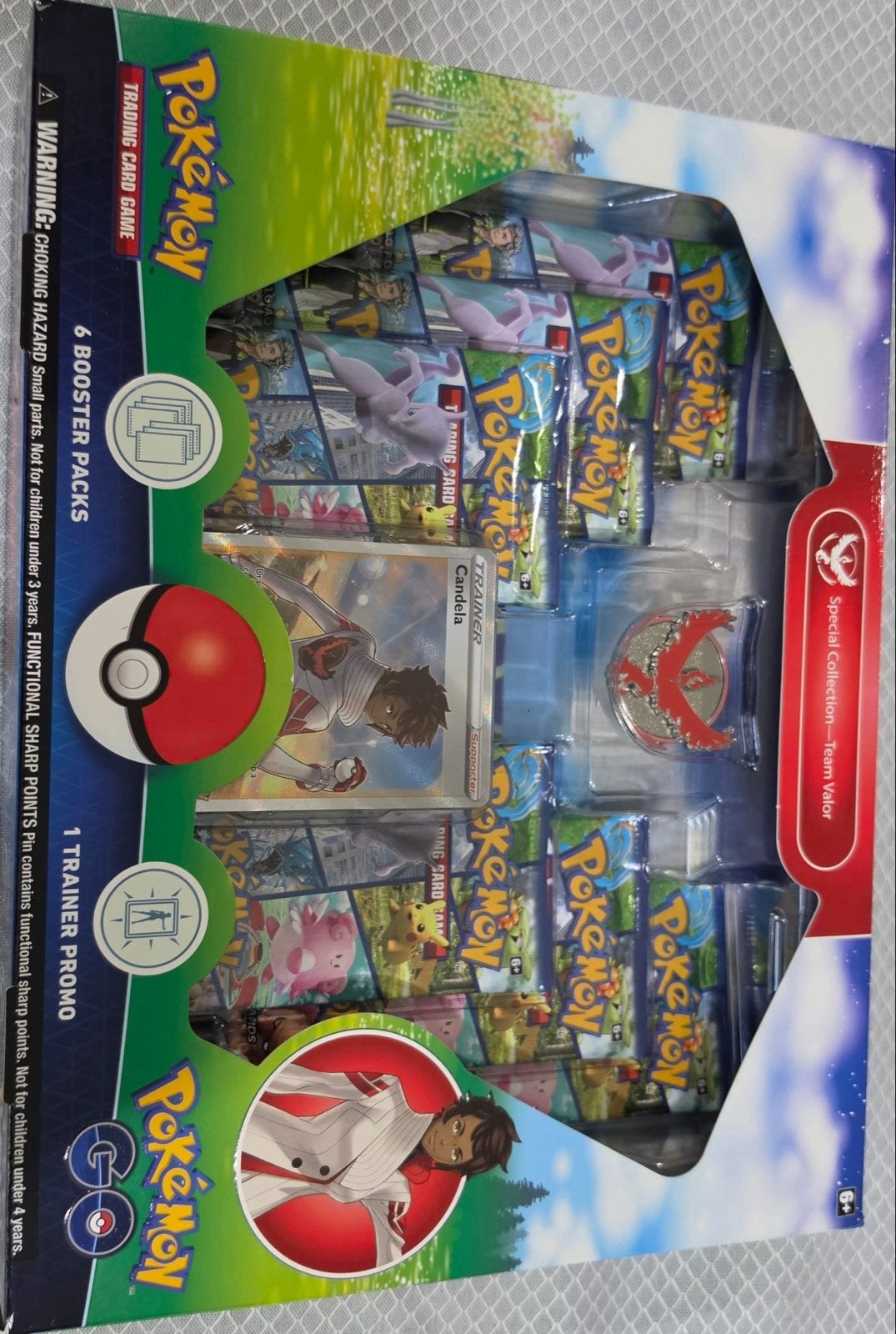 Pokémon GO Special Collection - Team Valor, Ophalen, Nieuw, Boosterbox