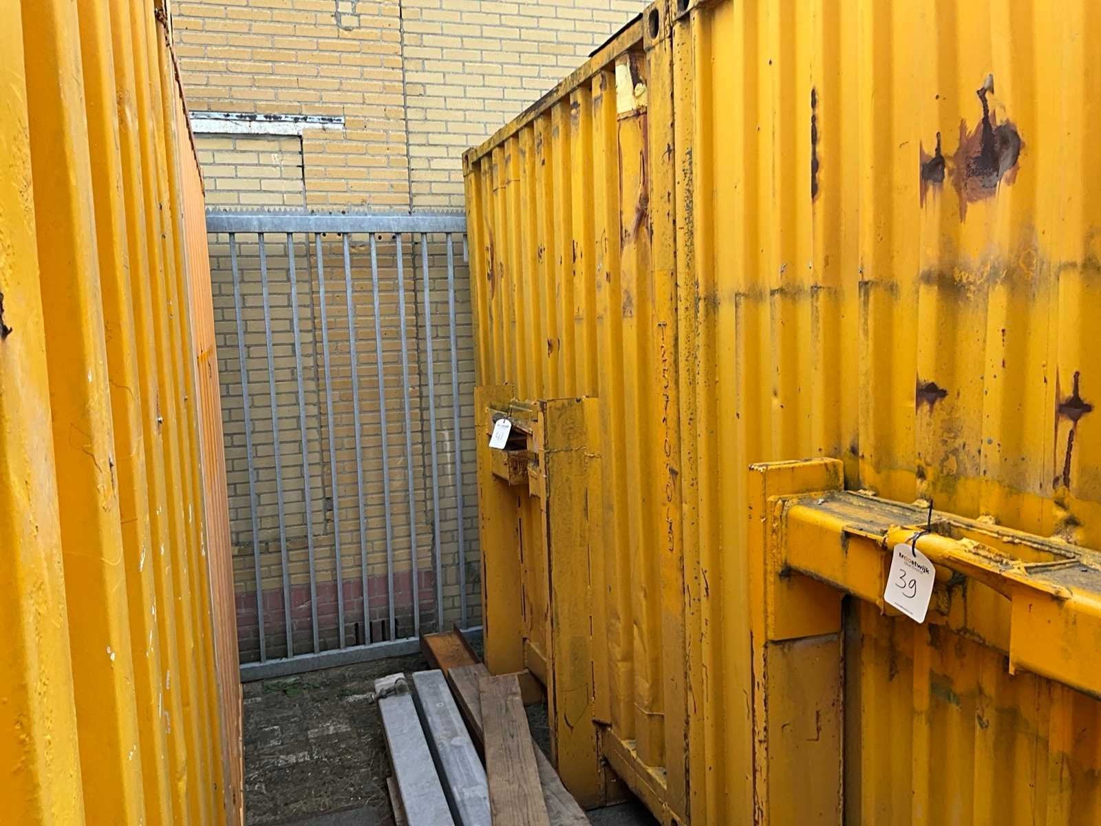 Zeecontainer 20ft Haakarm