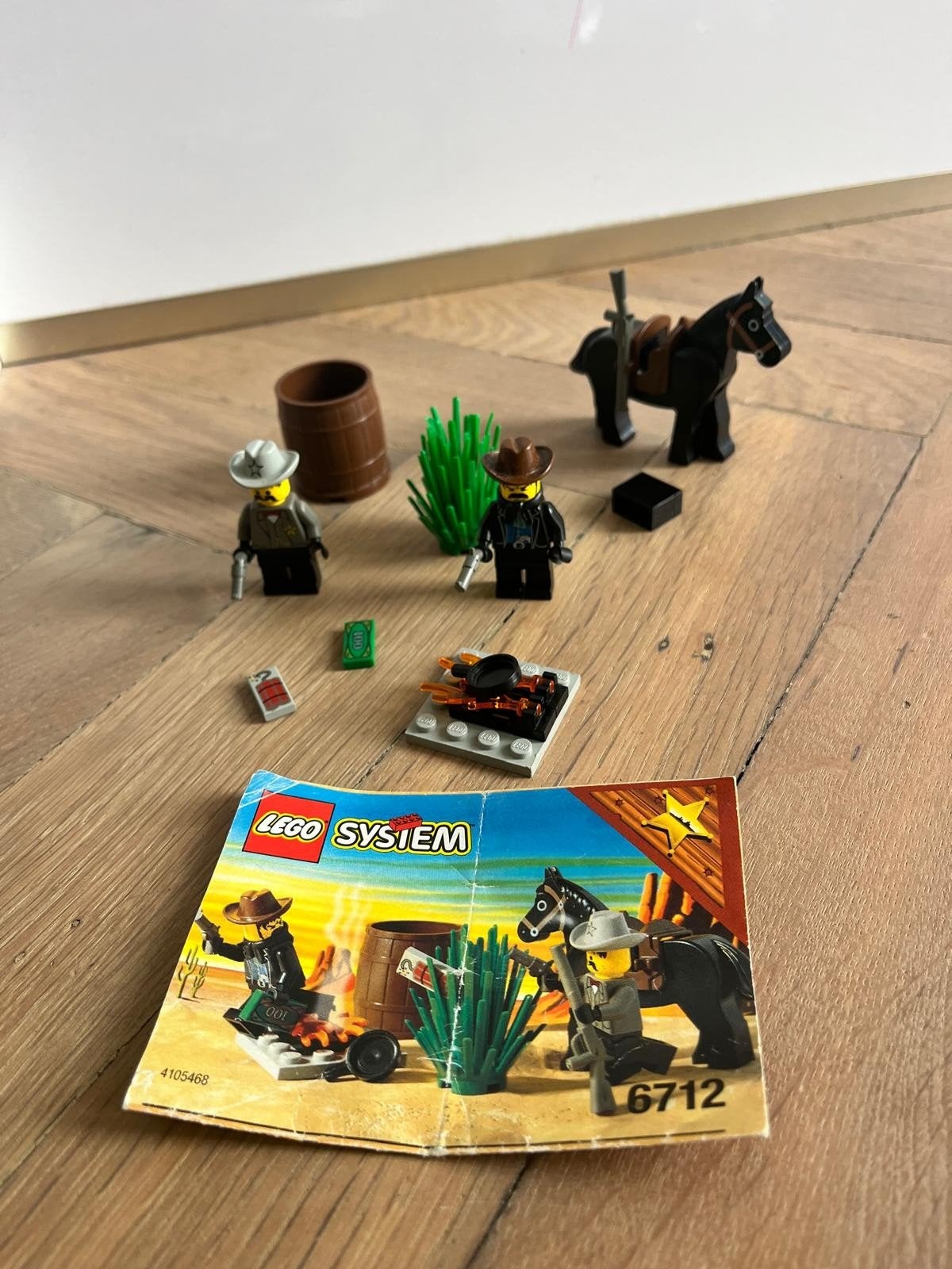 Lego system 6712 sheriff's showdown western cowboy, Ophalen of Verzenden, Gebruikt, Complete set, Lego