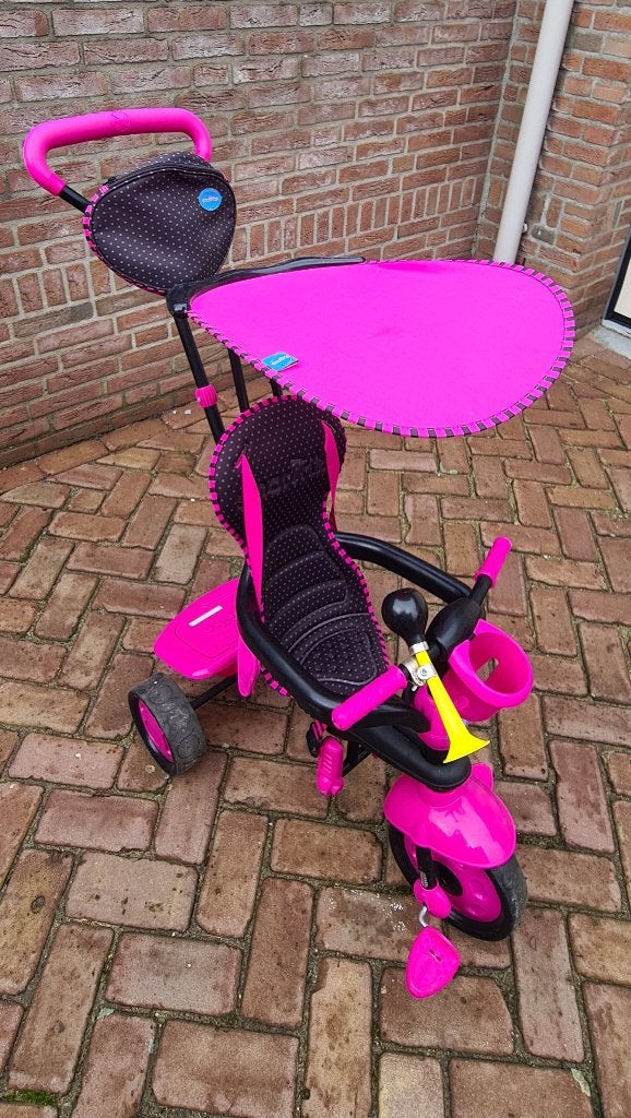 Driewieler smartrike met duwstang, Ophalen, Gebruikt, Duwstang