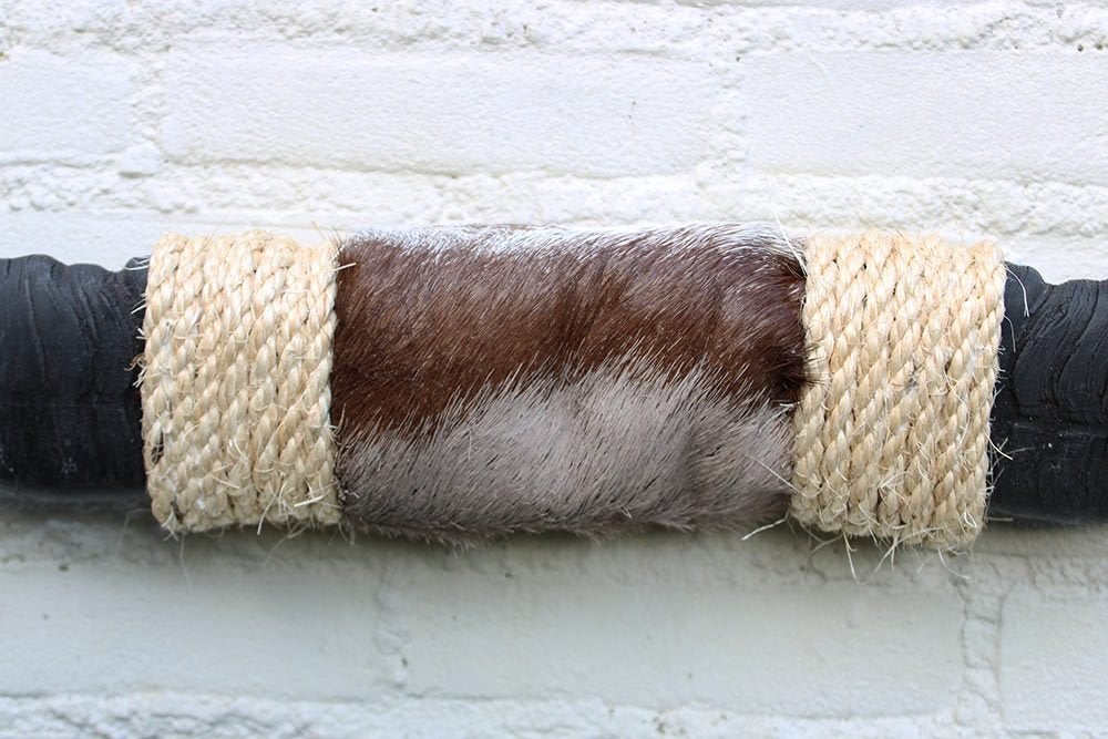Texas style BULLBAR- 82 cm - waterbuffel hoorns (ref. D), Verzamelen, Dierenverzamelingen, Ophalen of Verzenden, Nieuw, Boerderijdier