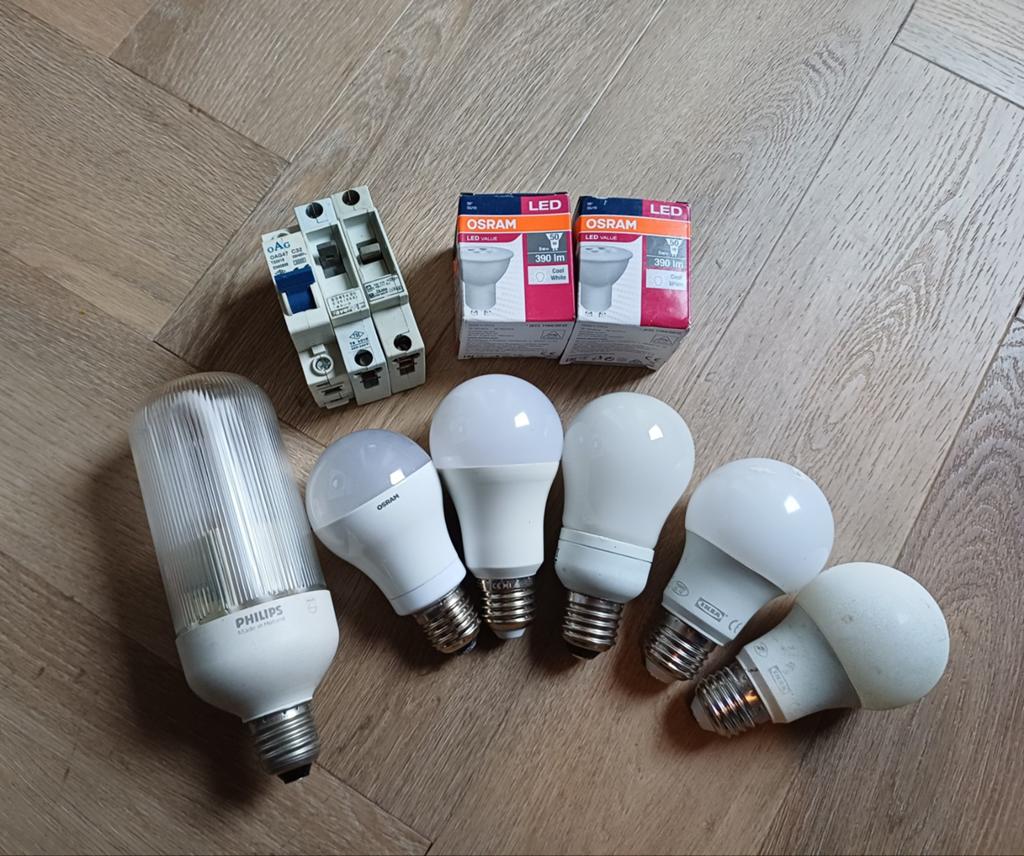 Diverse LED lampen en zekeringen, Ophalen of Verzenden, Gebruikt, Overige typen